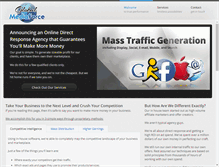 Tablet Screenshot of globalmediaforce.com